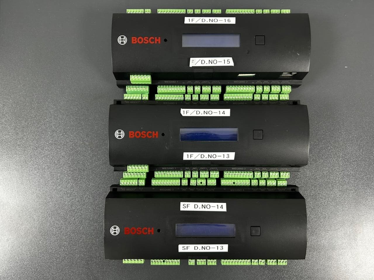 Bosch APC-AMC2-4WCF-BL Access Modular Controller Wiegand Interface ( Lot Of 3 )